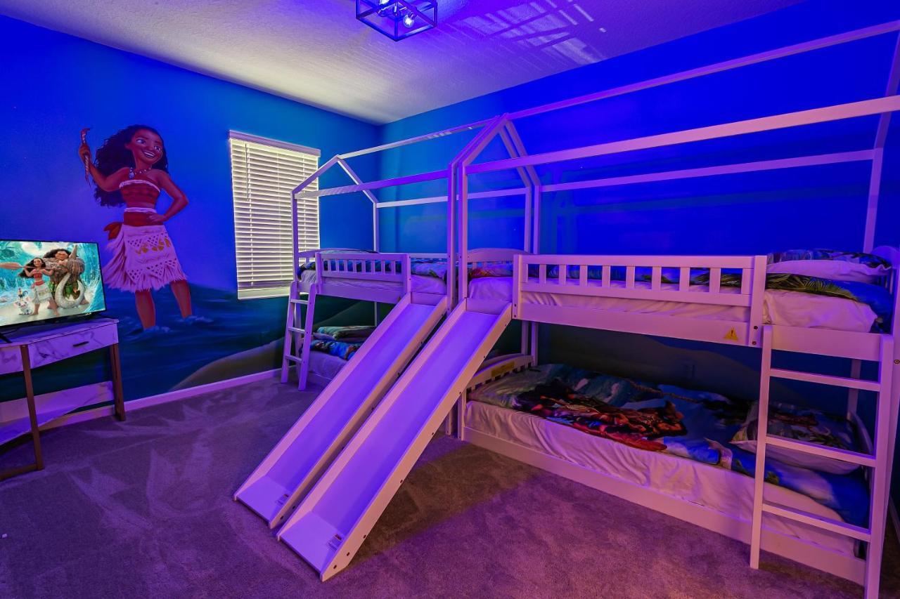 Luxury 12 Bedrooms Pool House 10 Min To Disney4630 Kissimmee Exterior foto
